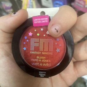 Wet n' Wild Fantasy Makers Limited Edition Halloween Matte Blush * SEEING RED *
